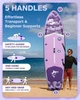 Надувна SUP дошка для плавання 335 см FLYSKI Forge Purple - изображение 6