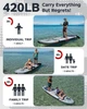 Надувна SUP дошка для плавання 335 см FLYSKI Forge Gray - изображение 4