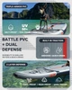 Надувна SUP дошка для плавання 335 см FLYSKI Forge Gray - изображение 6