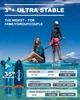 Надувна SUP дошка для плавання 335 см FLYPARK ICE FOG GREEN - изображение 11