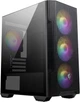 Корпус для ПК MSI MAG FORGE M100R / Micro-ATX Tower / 4x ARGB / Закаленное стекло / Без БП / Черный (101642360) - Уценка - изображение 1