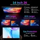 Планшет 14 '' BEYNIVAN M708 12+24/512Gb 4G 2-SIM 8 ядер Android 15 11580 mAh Чорний (102053685) - Уцінка - зображення 3