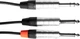 Инсертный кабель GEWA Pro Line Stereo Jack 6.3 мм/2x Mono Jack 6.3 мм 1.5 м (RG-190788) - изображение 1