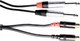 Удлинительный кабель GEWA Pro Line 2x RCA/2x Mono Jack 6.35 мм 6 м (RG-190799) - изображение 1
