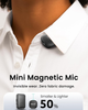 Беспроводной петличный микрофон Neceff Echo Air 2 для iPhone 15/16/17 Android USB-C с AI шумоподавлением и кейсом - изображение 3