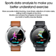 Умные смарт часы Smart Watch Lemfo LF26 Silver Brown. С Тонометром Пульоксиметром Android 4.4 iOS 8 - изображение 4