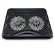 Подставка-кулер для ноутбука Master Vision N21 Black, 2 вентилятора, USB, LED-подсветка - изображение 2
