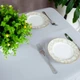Скатертина "Aquastop" водовідштовхуюча Light Gray, 150x150 - изображение 3