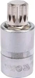Торцева головка YATO YT-04346, SPLINE M16, квадрат 1/2", довжина 55 мм - зображення 1
