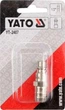 Быстросъёмный переходник YATO для шланга Ø12,5 мм - изображение 2