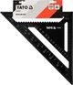 Теслярський косинець YATO YT-70787 300 мм з алюмінієвого сплаву з міліметровою та дюймовою шкалою - зображення 2