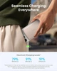 Повербанк Anker Nano MagGo Slim A1665 5000 mAh ультратонкий магнітний Qi2 MagSafe 20W Gold - зображення 7