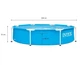 Intex 28205, каркасный бассейн 244 x 51 см Metal Frame Pool - изображение 5
