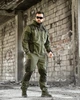 Тактический костюм Горка Олива весна-лето износостойкий с усилениями коленей и локтей L - изображение 4