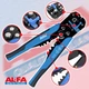 Щипці (кліщі) для зачистки та обтискання дротів ALFA ALWRCP01 260 шт. конекторів - изображение 11