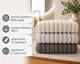 Набір турецьких махрових рушників Cestepe MicroCotton Premium 3 штуки 50x90 Ezgi 1 щільність 600 г/м2 - зображення 2