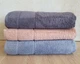 Набір турецьких махрових рушників Cestepe MicroCotton Premium 3 штуки 70x140 Nevara щільність 600 г/м2 - зображення 3