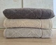 Набір турецьких махрових рушників Cestepe MicroCotton Premium 3 штуки 70x140 Eva 2 щільність 600 г/м2 - зображення 3
