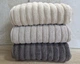 Набір турецьких махрових рушників Cestepe MicroCotton Premium 3 штуки 70x140 Ezgi 1 щільність 600 г/м2 - зображення 3