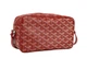 Сумка через плече Goyard у червоному кольорі. - зображення 2