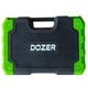 Аккумуляторная болгарка Dozer T40 Brushless: УШМ Бесщеточная, 125 мм, 3 скорости (4700/7200/9600), 2 АКБ 20В 4Ah + Кейс - изображение 2