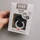 Соска пустушка Bibs Colour Black Glow 0-6 міс round - зображення 1