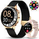 Умные смарт часы женские Lunessa Grace X2 smartwatch Bluetooth вызовы пульс уведомления спорт режимы для айфон андроид - изображение 8