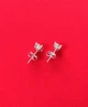 Серебряные серьги-пуссеты с муассанитом 2-0,6 ct 4 мм, Сертификат (Арт.685633613) - изображение 6
