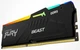 Оперативна пам'ять Kingston FURY DDR5-5600 32768MB PC5-44800 (Kit of 2x16384) Beast RGB AM5 Black (KF556C36BBEAK2-32) - изображение 2