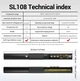 Паяльник ANENG SL108 90W, регулювання температури 100-450°C, OLED дисплей, USB Type-C, чорний - зображення 5