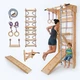 Спортивный уголок SportBaby Lux 4-220 с горкой-скалодромом (SB-4221) - изображение 6