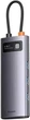 USB-хаб Baseus Metal Gleam Series 4-in-1 Multifunctional Type-C HUB Gray (WKWG070013) - изображение 4