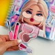 Великий подарунковий набір «Roblox» Роблокс альбом на липучках + наклейки + розмальовка - зображення 8