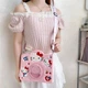 Чохол дитячий Silikon Power з ремінцем Apple iPad Air 11 (2024) Hello Kitty pink - зображення 5