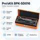 Набор автомобильного инструмента Pro'sKit 8PK-SD016 из стали Cr-V - изображение 2