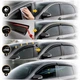 Дефлектори вікон вітровики Renault Logan 2013-2020 4D Седан скотч SunPlex (SPS 41 SPS 1011) - изображение 2