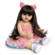 Реалистичная кукла Реборн 55 см полностью виниловая Doll Reborn Baby К0100212 - изображение 1