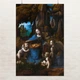 Постер Мадонна в скелях, Леонардо да Вінчі, Leonardo da Vinci, Virgin of the Rocks, A3 42×28 см (id6758) - зображення 1