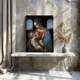 Интерьерная картина Мадонна Литта, Леонардо да Винчи, Leonardo da Vinci, The Litta Madonna, 40×30 см (id6759) - изображение 3