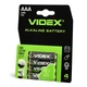Батарейка щелочная Videx LR03/AAA 4шт в блистере - изображение 1
