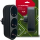 Сетевой тройник с заземлением Euroelectric X3 16А Черный (EE-3-16A(black)) - изображение 2