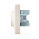 Розетка двойная с заземлением кремовая VIDEX BINERA VF-BNSK2G-CR - изображение 4
