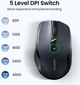 Мышь Ugreen MU006 Wireless/Bluetooth Blue (UGR-25753) - изображение 6