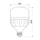 LED лампа TITANUM A138 50W E27 6500К TL-HA138-50276 - изображение 3
