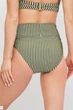 Плавки сліп BeachLife 1(XS) Зелений-смужка (72414) - зображення 3