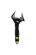 Ключ разводной MASTERTOOL 150 мм 0 – 35 мм тонкие губки CrV рукоятка с TPR накладкой 76-0321 - изображение 3