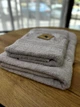 Набор махровых полотенец коттон L&M Home Textiles 2 шт (70х140, 50х90) пепел - изображение 2
