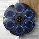 Детский боксерский тренажер настенный на аккумуляторе с подсветкою bluetooth и перчатками - изображение 3