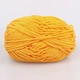 Candy-yarn Micro Velour, Оранжевый №36, микровелюр 40г/100м, плюшевая пряжа для вязания игрушек, амигуруми, пледов - изображение 3