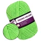 Candy-yarn Micro Velour, Зеленый №44, микровелюр 40г/100м, плюшевая пряжа для вязания игрушек, амигуруми, пледов - изображение 1